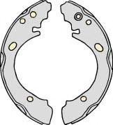 MGA M692 Brake Shoe Set